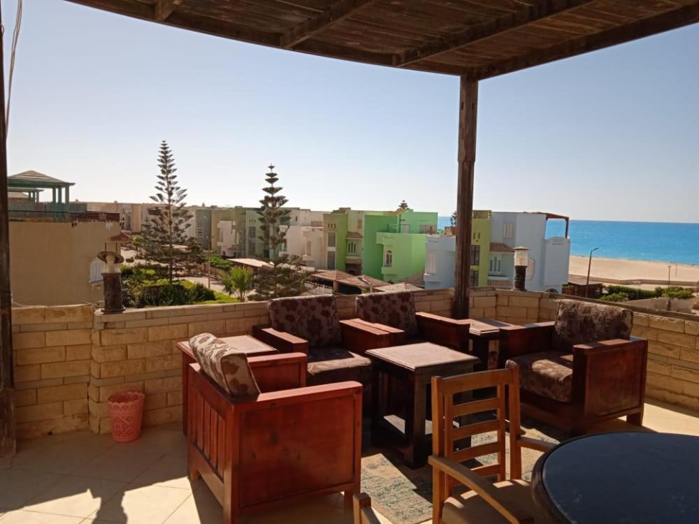 Roof 5 Or 6 3 Bedrooms Sea View 114Green Beach El Alamein Exterior foto